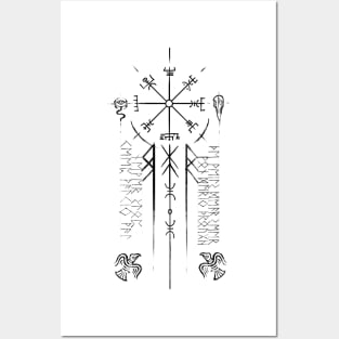 Vals Vegvisir Posters and Art